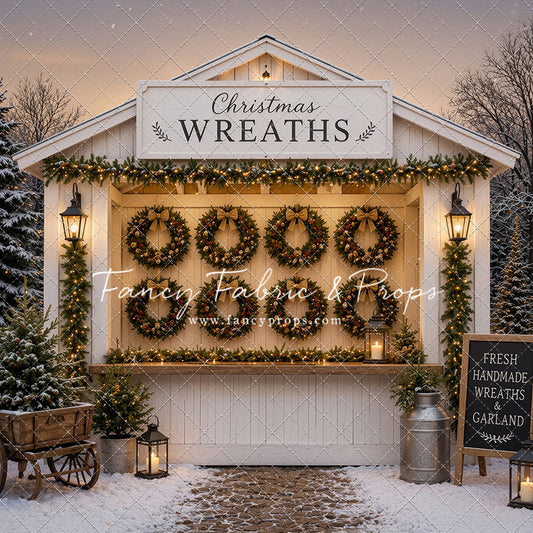 Holly Wreath Stand - with Sweep Option
