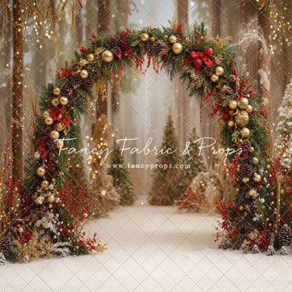 Holly & Pine Archway - With Sweep Option