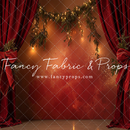 Merry Christmas Curtain Call - With Sweep Option