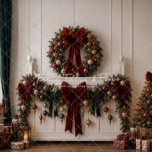 Merry Noel Manor Headboard