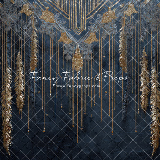 Midnight Feather Cascade - With Sweep Option