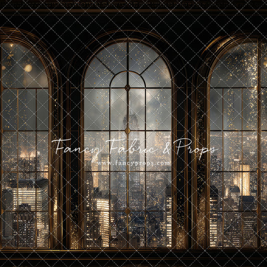 Midnight Skyline Ballroom - with Sweep Option