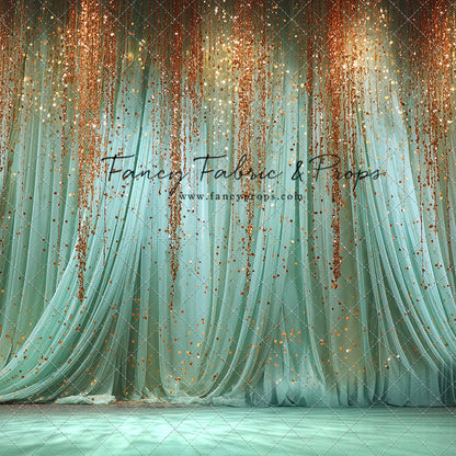 Mint Curtain - With Sweep Option