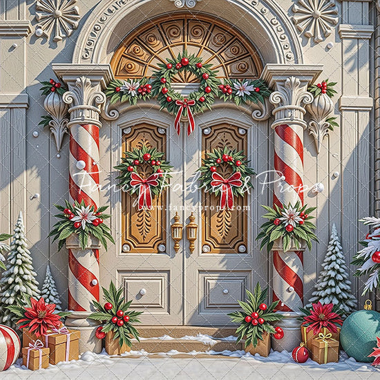 North Pole Manor Gates - with Sweep Option