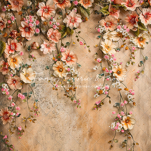 Painted Floral Peach