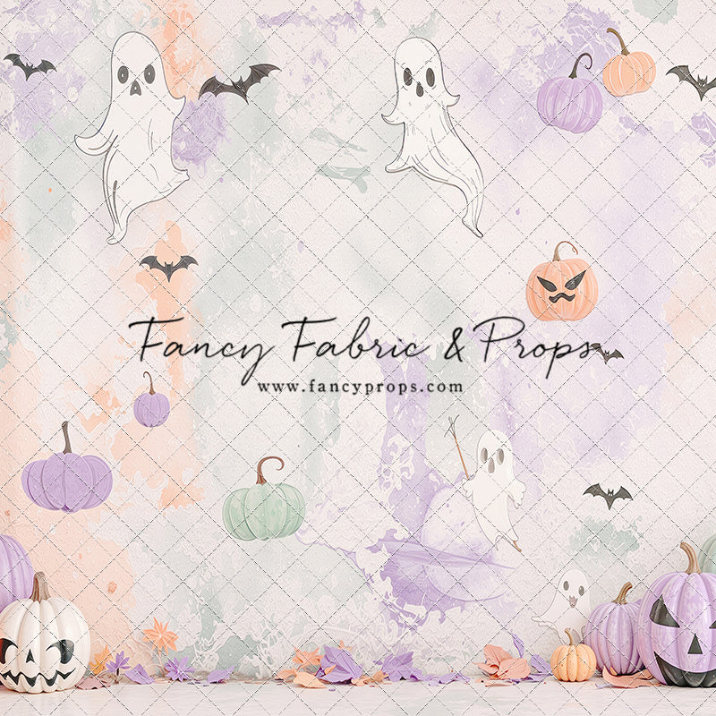 Pastel Pumpkin Parade - With Sweep Option