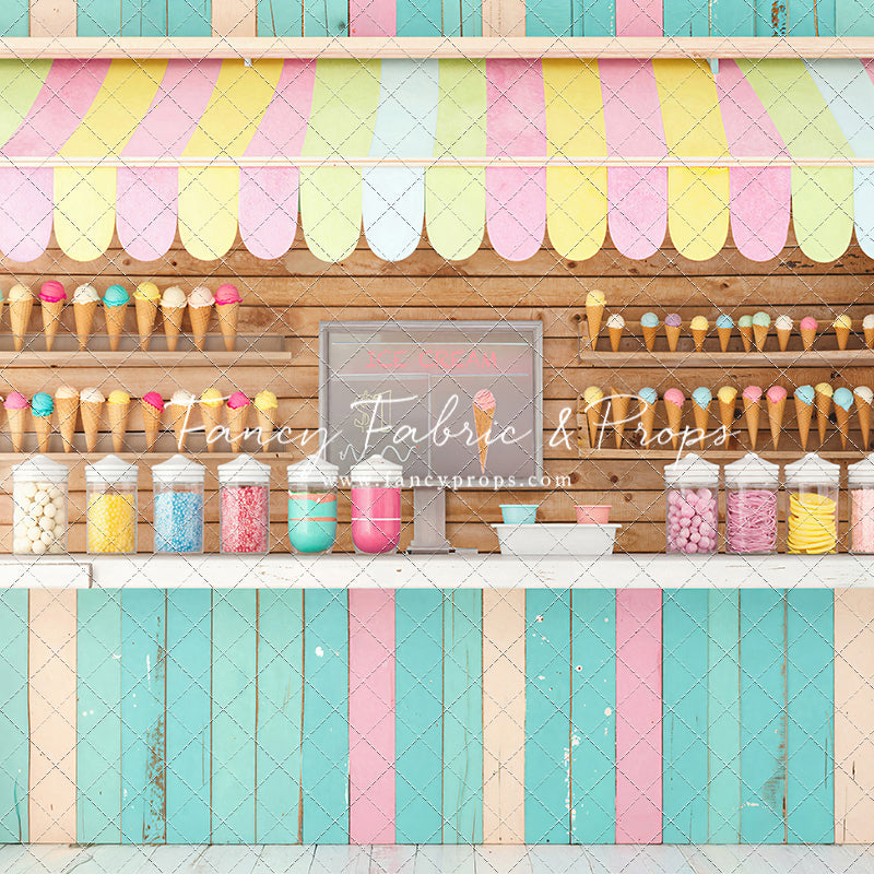 Pastel Scoop Shop - With Sweep Option