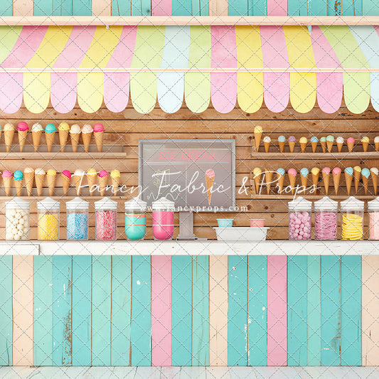 Pastel Scoop Shop - With Sweep Option