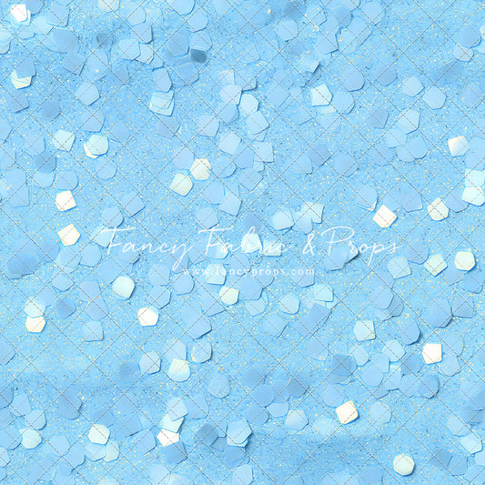 Power Blue Confetti