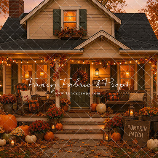 Pumpkin Patch Welcome - With Sweep Option