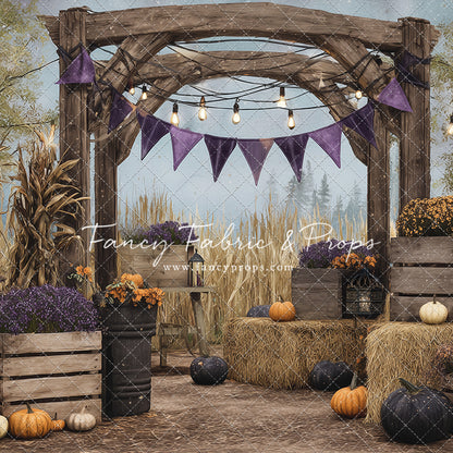 Pumpkin & Plum Harvest - with Sweep Option