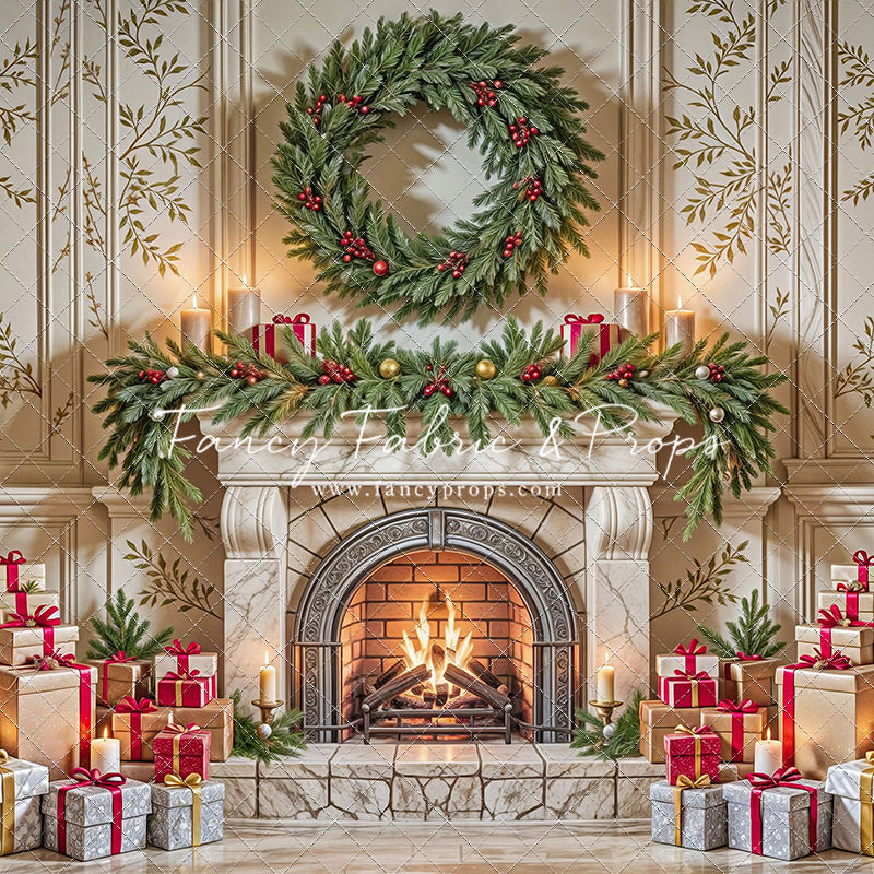 Regal Hearth & Holiday Cheer - with Sweep Option