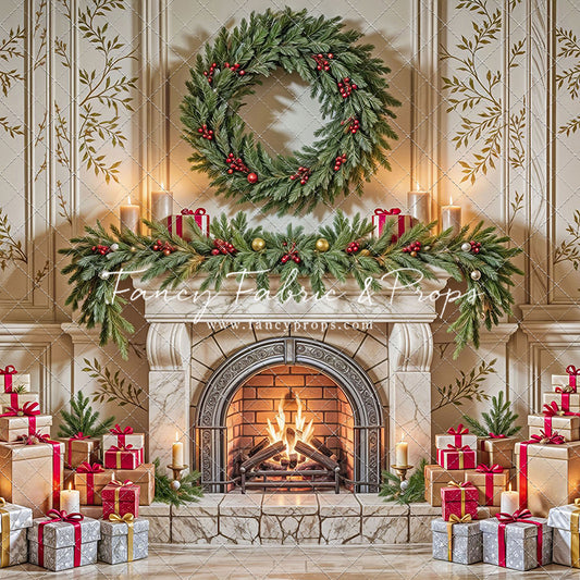 Regal Hearth & Holiday Cheer - with Sweep Option