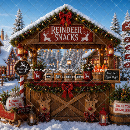 Reindeer Snacks- With Sweep Option