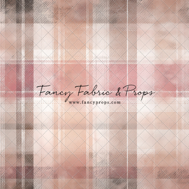 Rosewood Plaid - With Sweep Option