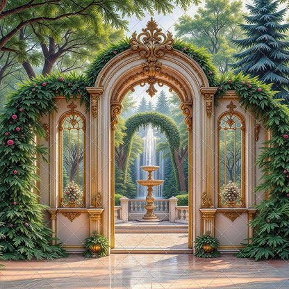 Royal Garden Gateway - With Sweep Option