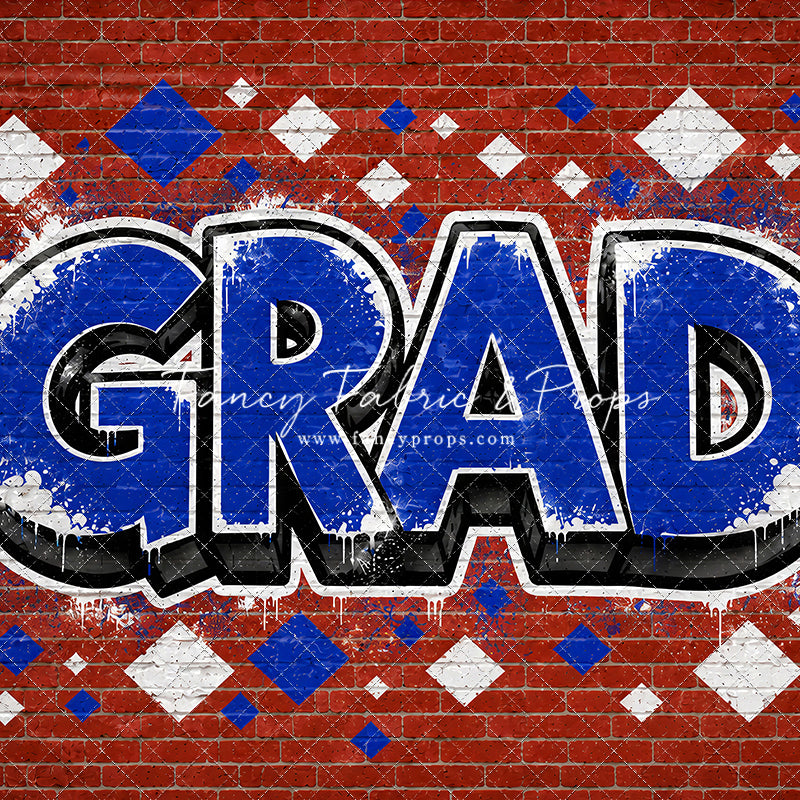 Royal & White Grad - With Sweep Option