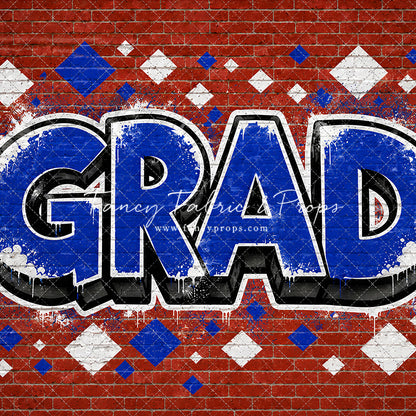 Royal & White Grad - With Sweep Option