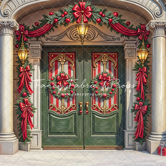Santa's Sweet Entrance - with Sweep Option