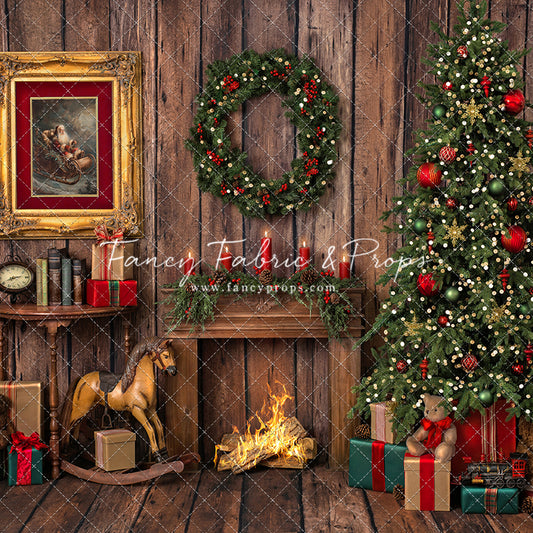 Santa's Cozy Fireplace