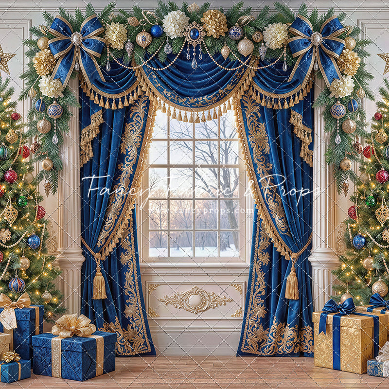 Sapphire & Gold Christmas - with Sweep Option