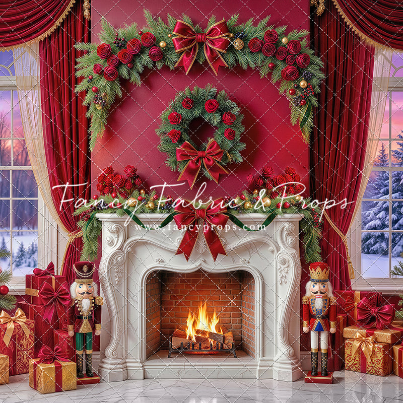 Scarlet Christmas Room - with Sweep Option