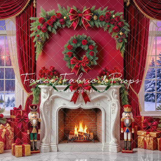 Scarlet Christmas Room - with Sweep Option