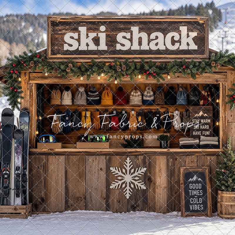 Snow Day Ski Shack - With Sweep Option