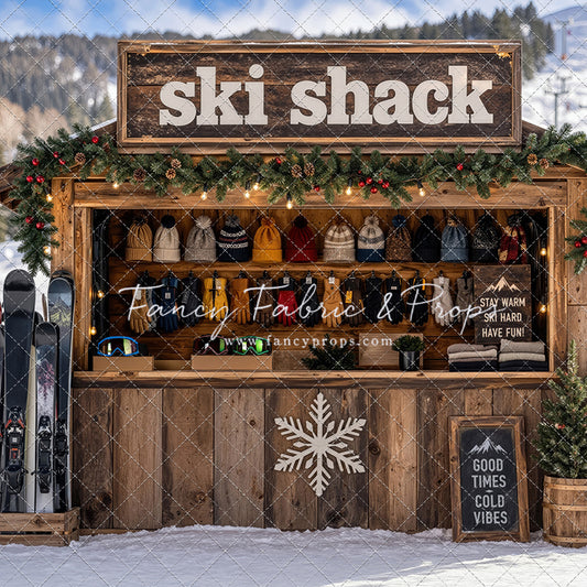 Snow Day Ski Shack - With Sweep Option
