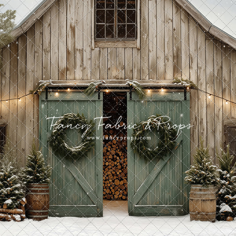 Snowfall Barn - with Sweep Option