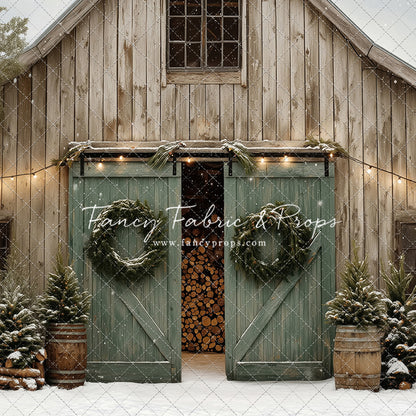 Snowfall Barn - with Sweep Option
