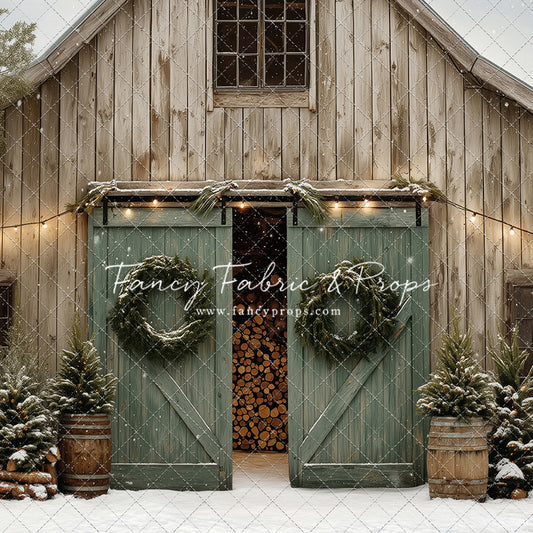 Snowfall Barn - with Sweep Option