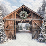 Snowy Mountain Tree Farm - with Sweep Option