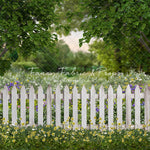 Splendid Spring Pickett Fence