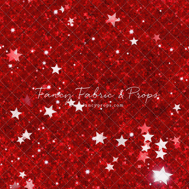 Starry Red Sparkle