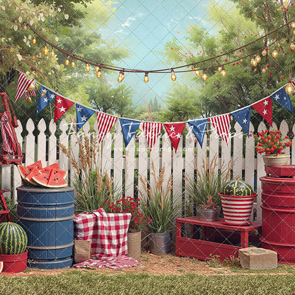Stars & Stripes Social - With Sweep Option