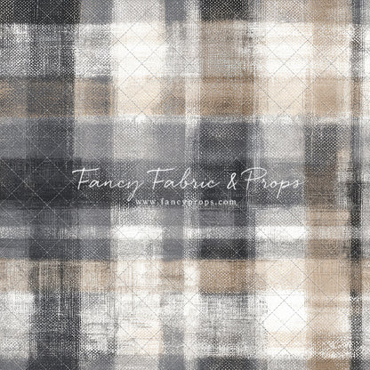 Stone & Sand Tartan - With Sweep Option