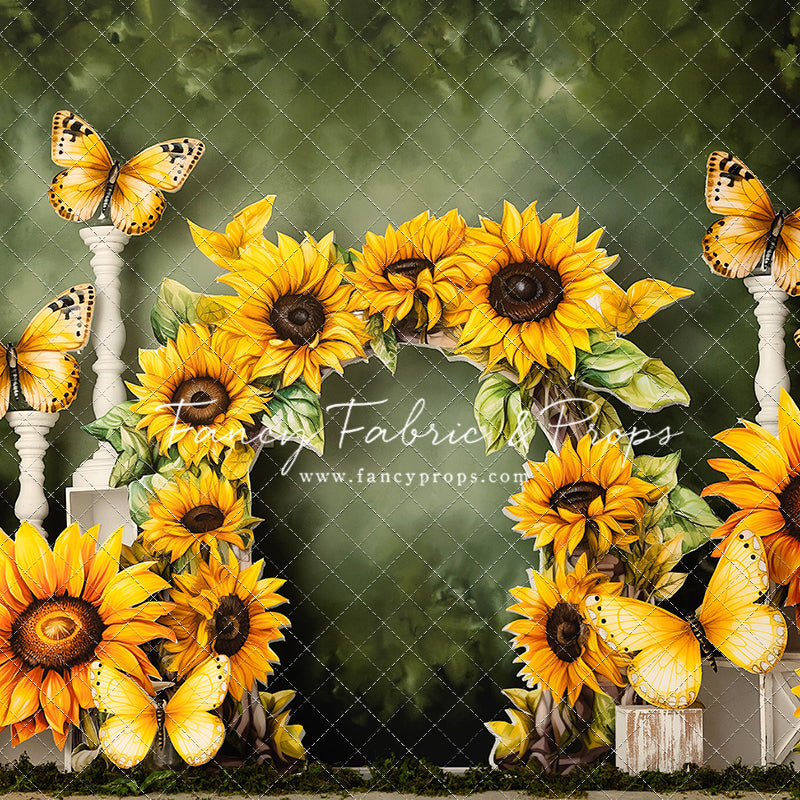 Sunny Flowers & Butterflies