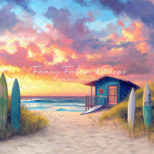 Sunset Surf Shack - With Sweep Option