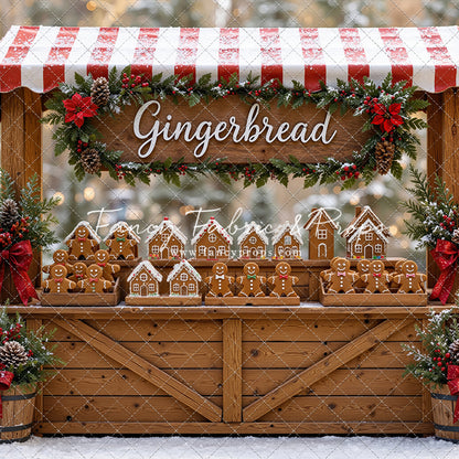 Sweet Spruce Gingerbread Stand - With Sweep Option