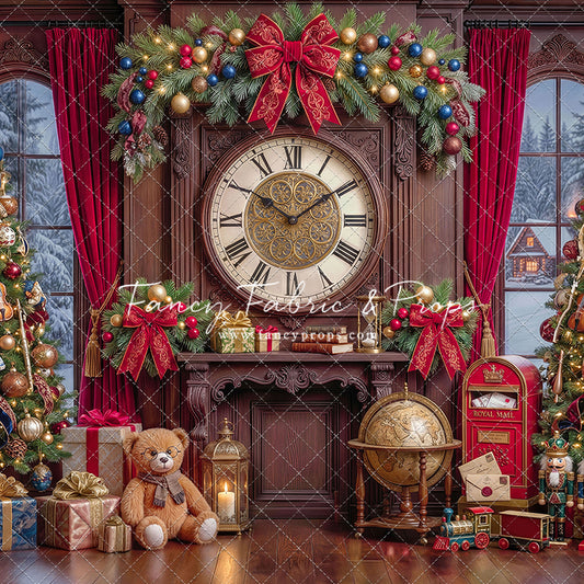 The Grand Christmas Clock - with Sweep Option