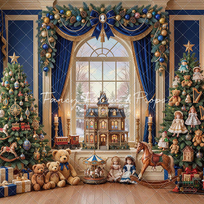 The Holiday Dollhouse Room - with Sweep Option