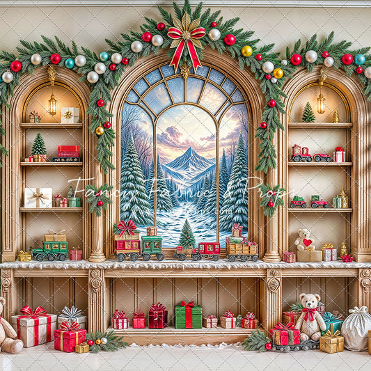 The Holiday Toy Room - with Sweep Option