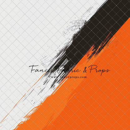 Varsity Orange & Black