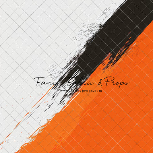 Varsity Orange & Black