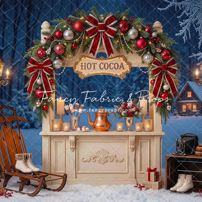 Vintage Cocoa Stand - with Sweep Option