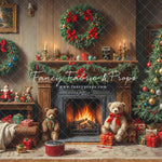 Warm Christmas Corner - With Sweep Option