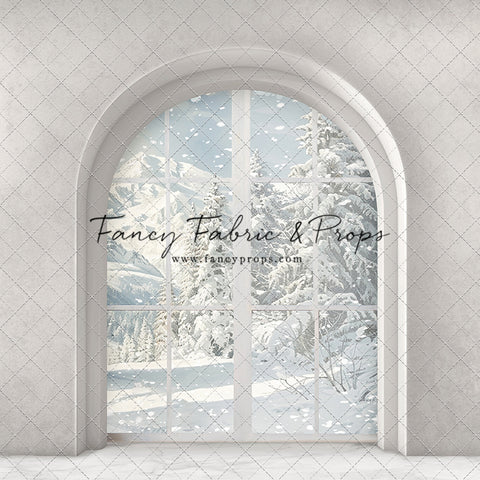 Winter Arch Window