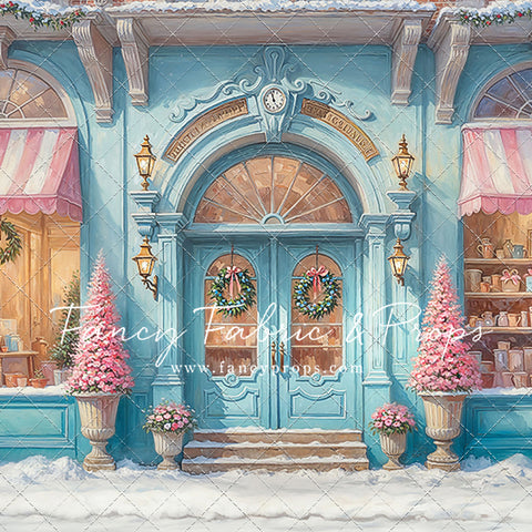 Snow-Kissed Winter Market - With Sweep Option