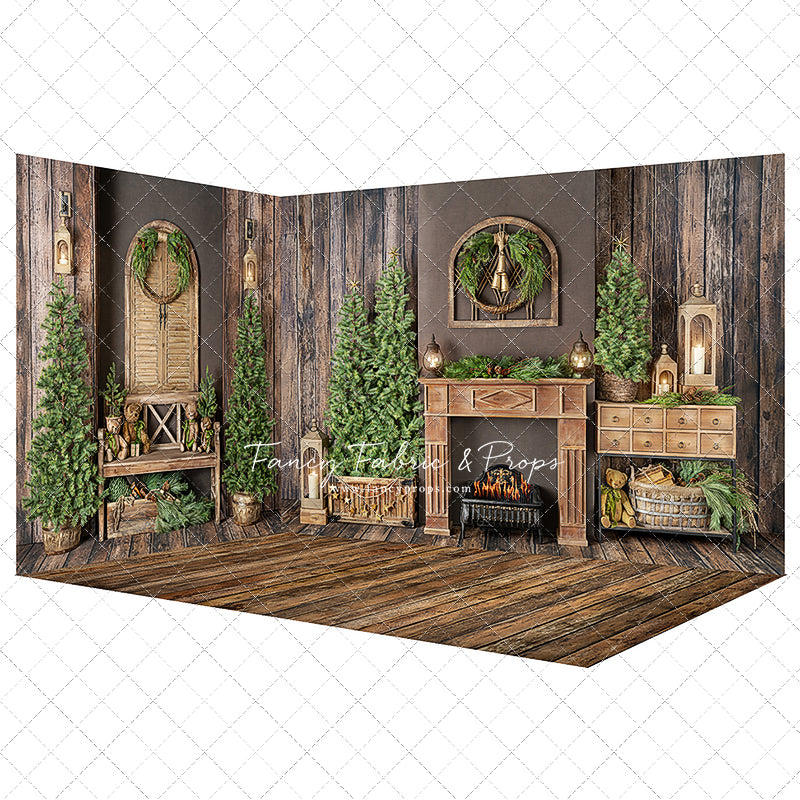 Timeless Holiday Mantle - Room